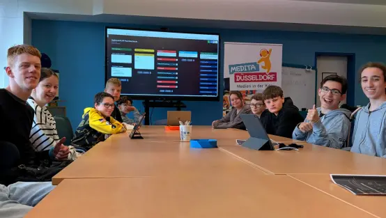 DigiScouts zu Gast im MediaLab