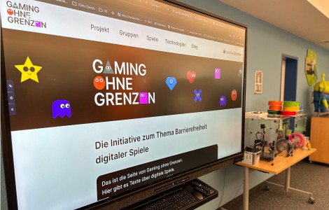 "Gaming ohne Grenzen" strebt barriereärmeres Spielen an.