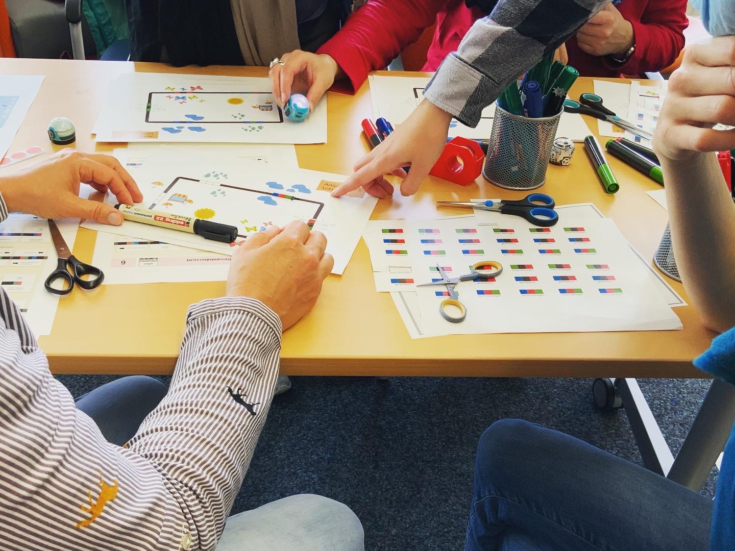 Schulwegplanung mit dem Ozobot