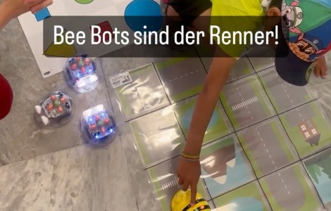 Den Bee-Bot ausprobieren