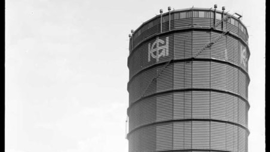 Aufnahme des Gasometers in Oberhausen