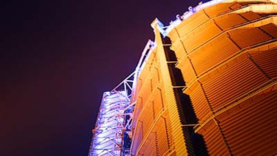 Der Gasometer in Oberhausen
