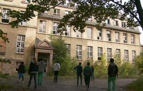 Die Anstalt Waldniel von außen.